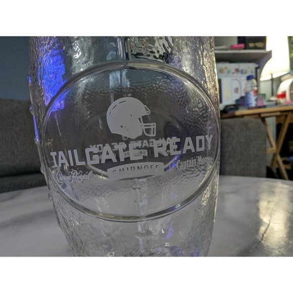 Tailgate Ready Football Glass - Picture 5 of 5